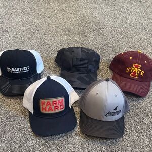 Assorted Baseball Caps Collection